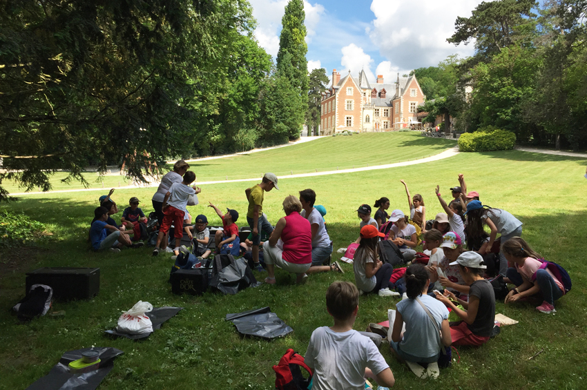 visite au Clos Lucé