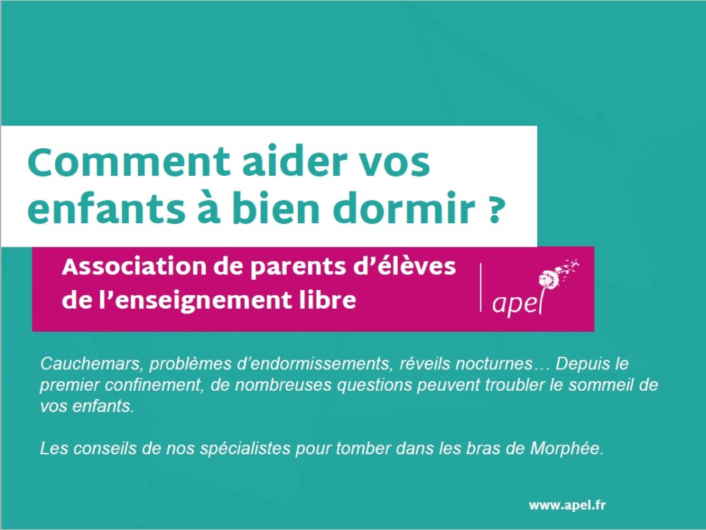 Comment aider vos enfants à bien dormir